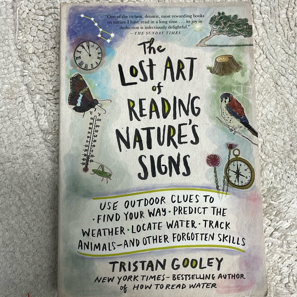 Lost Art of Reading Natures Signs Book